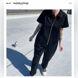 Red Sky Short Sleeve Boilersuit
